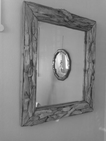 Mirror Made From Driftwood